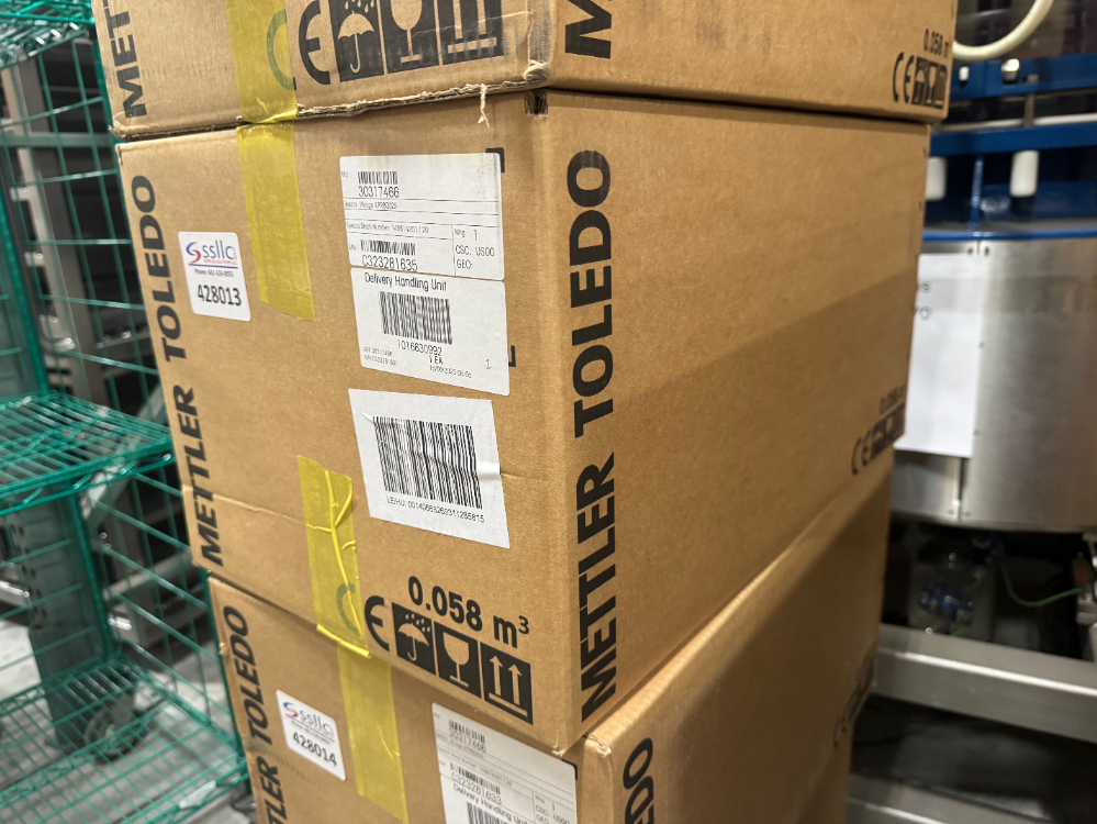 Image of Unused Mettler Toledo XPR8002S Digital Scale